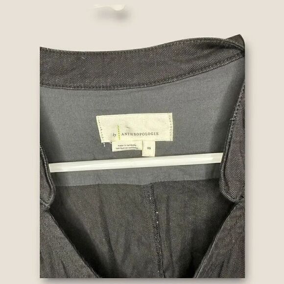 Anthropologie Breezy Utility Romper Black Size XS - Picture 7 of 7
